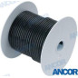 100' alvots vara vads 10 awg (5mm²) melns 30m