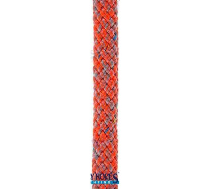 Poli-braid-32 10mm. pelēks/oranža (110 m)