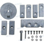 anodes kit for Mercury -aluminum