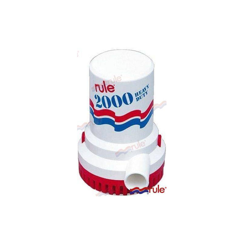 RULE tilpnes sūknis 2000gph 24v 4a 212,04 €