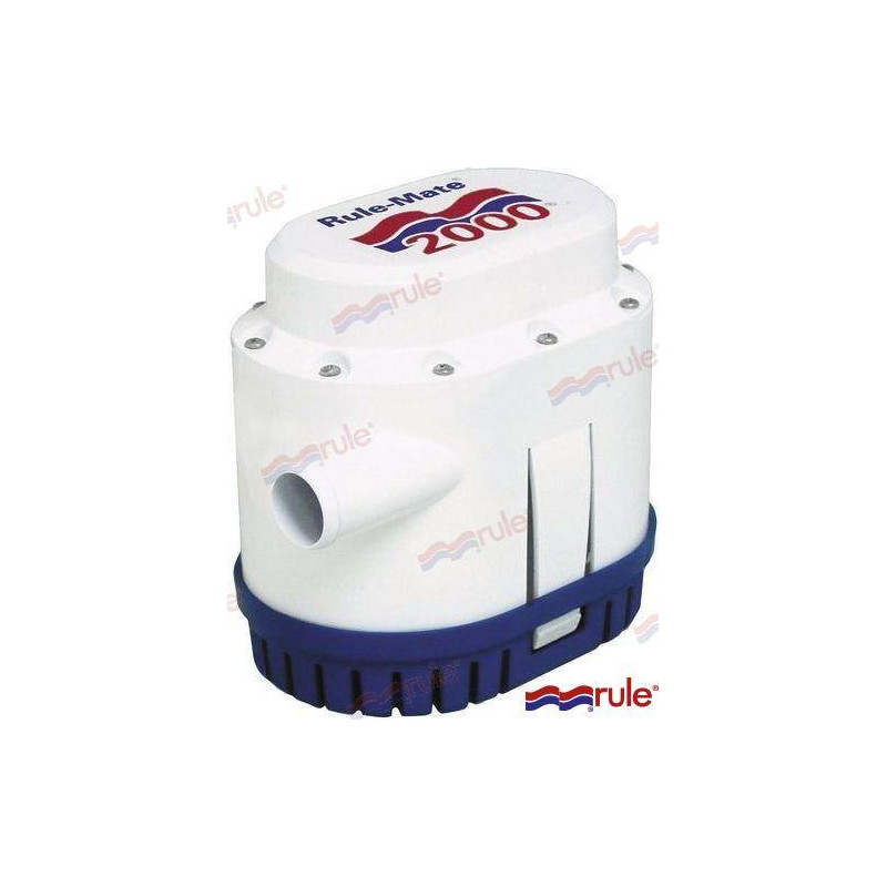 RULE automātiskais tilpnes sūknis 2000gph 12v 456,25 €