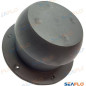santehnikas ventilācijas caurule 134,5*71,5 mm - melna