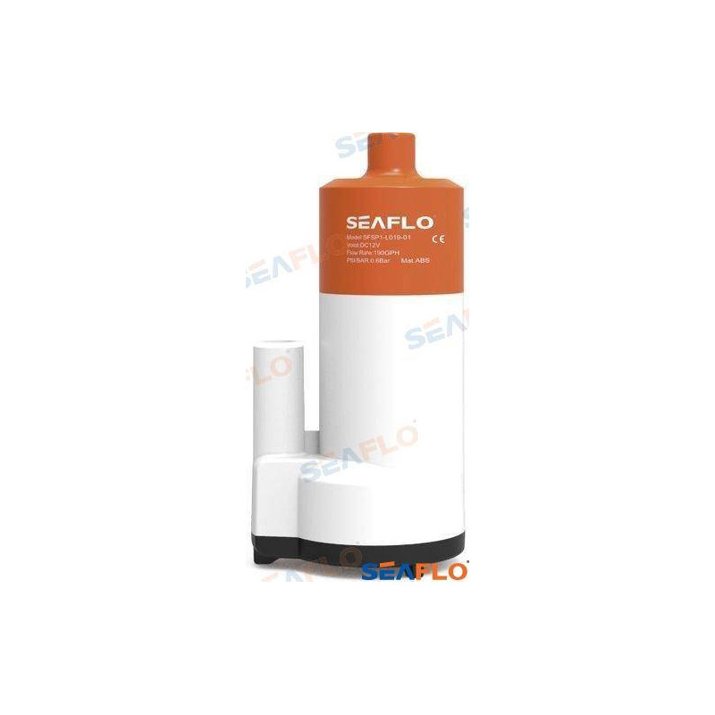 zemsprieguma iegremdējamais sūknis SEAFLO 16lpm 12V 11,95 €