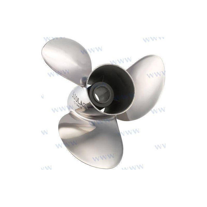 SOLAS 9431-135-15 stainless steel propeller Rubex 3x13,5x15 R €421.25 SOLAS 9431-135-15 stainless steel propeller Rubex 3x13,5x15 R €421.25