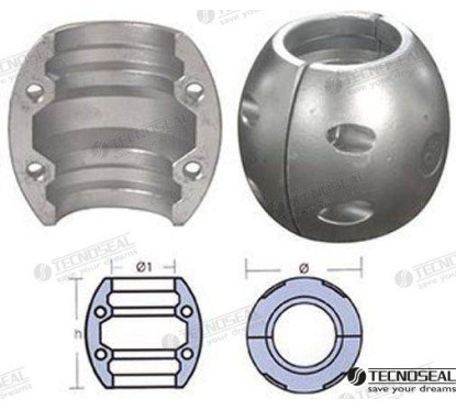 vārpstas anods 48 mm.