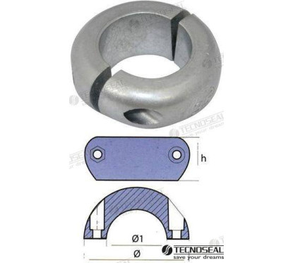 vārpstas apkakle 22 mm.