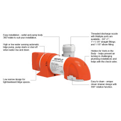 tilpnes sūknis  automāts SEAFLO  s14a 12v 800gph 28,80 €
