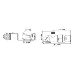 tilpnes sūknis  automāts SEAFLO  s14a 12v 800gph 28,80 €