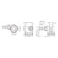 tilpnes sūknis SEAFLO s13a 12v 800gph tilpnes sūknis SEAFLO s13a 12v 800gph