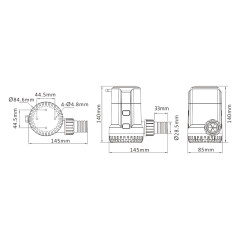 tilpnes sūknis SEAFLO  s13a 12v 2000gph 42,73 €