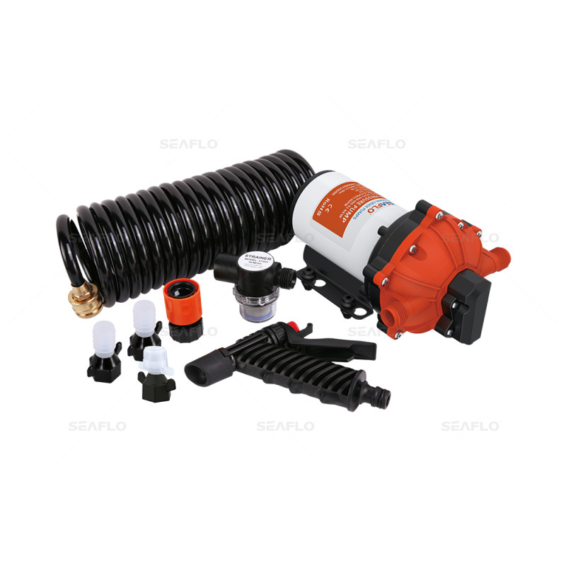 mazgāšanas ūdens sūkņa komplekts SEAFLO 12v 5.0/18.9lpm Sērija 51 117,81 €