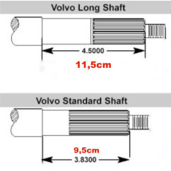 SOLAS 8831-150-21  stainless steel propeller 3x15x21 R for Volvo Penta