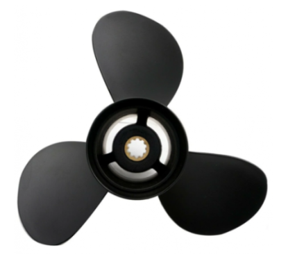 Aluminum Propeller for Tohatsu, Mercury 3R0B64521-0 9.9x10 Right