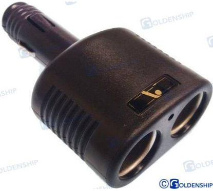 dubultā kontaktligzda 12v