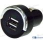 ligzda 12/24 v 2 usb lādētājs 5v 3,4a