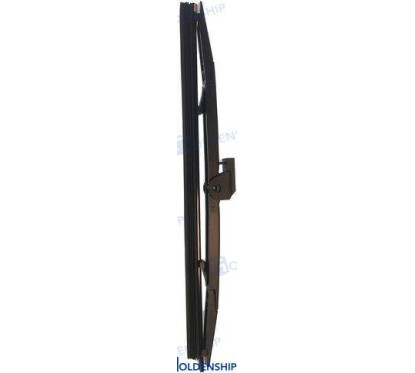 melna pvc tīrītāja slotiņa 305 mm
