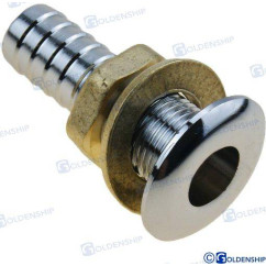 misiņa caurulīte 1/2" šļūtene 16 mm