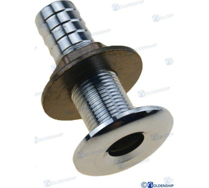 misiņa caurplūdes 3/4" šļūtene 22 mm