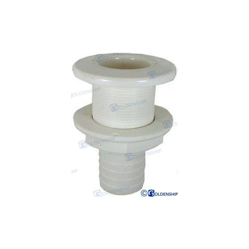 Plastmasas jūras krāns ar šļūtenes adapteri 3/4" šļūtene 19 mm 1,91 €