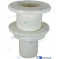 Plastmasas jūras krāns ar šļūtenes adapteri 1-1/2" šļūtene 38 mm