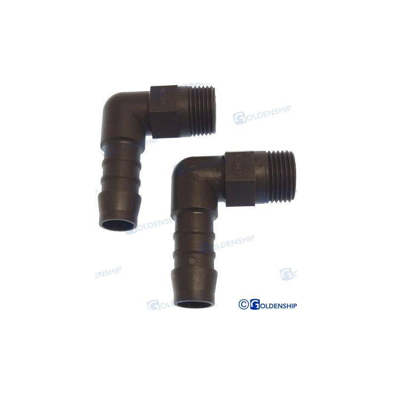 racord 90d poliamīds 3/8 - 12 (2gab) 4,66 €