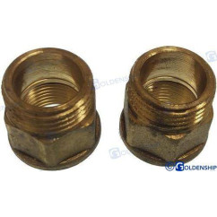 reducējošā uzmava 1/2" - 3/8" (2 gab.)