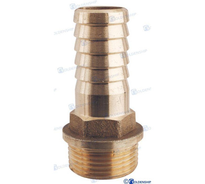 1/2'' x 18 mm misiņa šļūtenes astes kr
