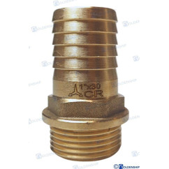 1'' x 30 mm misiņa šļūtenes astes 1'' x 30 mm kr