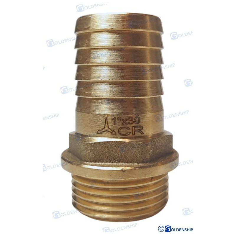 1'' x 30 mm misiņa šļūtenes astes 1'' x 30 mm kr 9,79 €