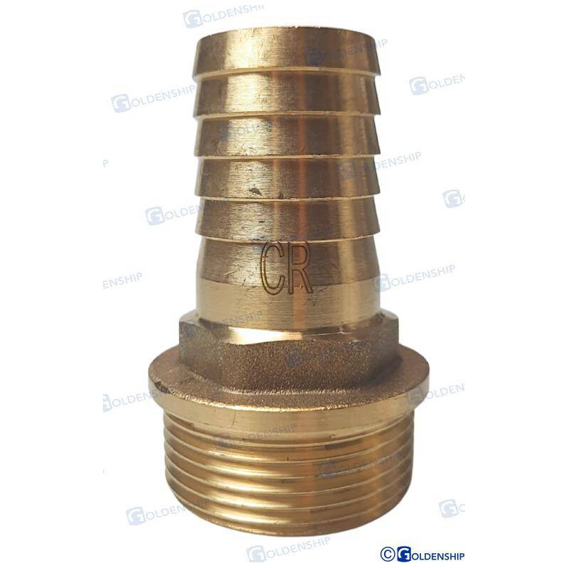 šļūtenes aste 1''1/4 x 30 mm misiņa cr 12,44 €
