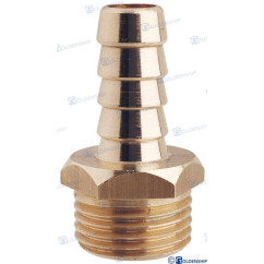 1/4'' x 10 mm misiņa šļūtenes aste 1/4'' x 10 mm misiņa cr