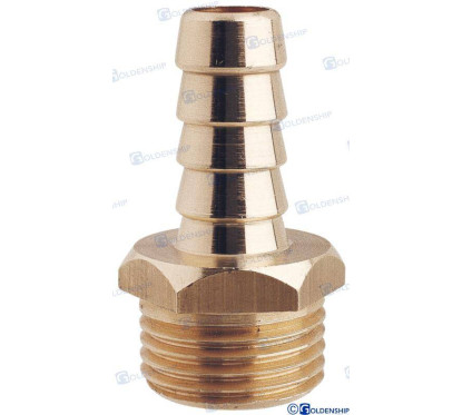 1/4'' x 10 mm misiņa šļūtenes aste 1/4'' x 10 mm misiņa cr