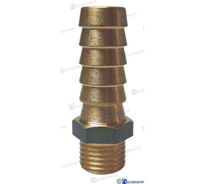 1/4'' x 13 mm misiņa šļūtenes aste 1/4'' x 13 mm misiņa cr