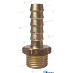 šļūtenes aste 3/8'' x 10 mm misiņa cr