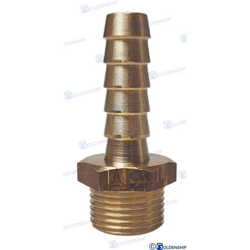 šļūtenes aste 3/8'' x 10 mm misiņa cr 3,08 €