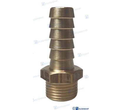 šļūtenes aste 3/8'' x 13 mm misiņa cr