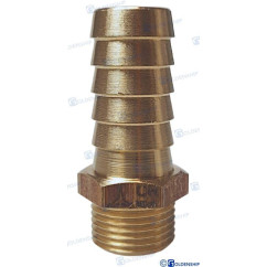 šļūtenes aste 3/8'' x 16 mm misiņa cr