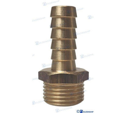 1/2'' x 13 mm misiņa šļūtenes astes kr