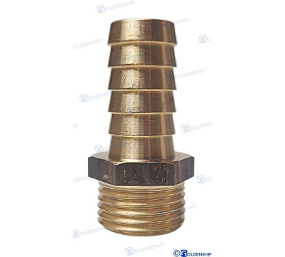 1/2'' x 16 mm misiņa šļūtenes astes kr