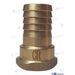 šļūtenes astes 3/4'' x 25 mm iekšējais misiņš cr