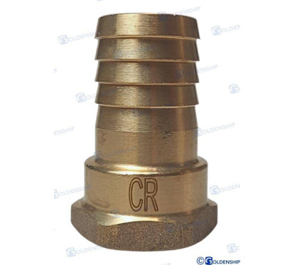 šļūtenes astes 3/4'' x 25 mm iekšējais misiņš cr