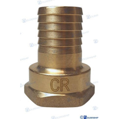 šļūtenes aste 1''1/4 x 32 mm misiņa cr