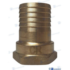 šļūtenes aste 1''1/4 x 38 mm misiņa cr