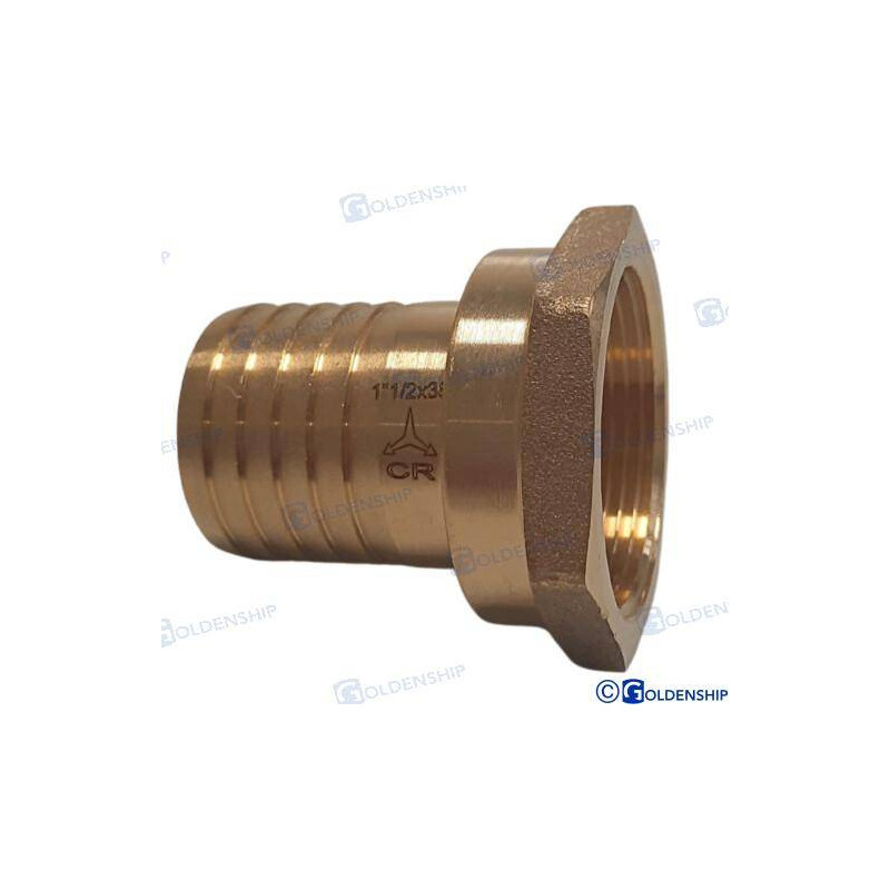 1''1/2 x 38 mm misiņa šļūtenes aste 1''1/2 x 38 mm misiņa cr 15,64 €
