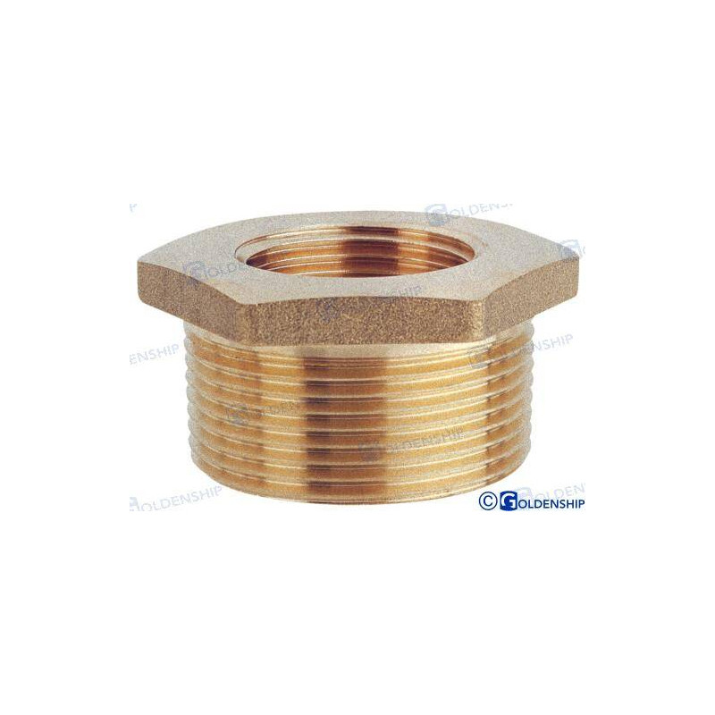 1'' x 3/4'' m.f. misiņa reducēšanas bukses kr 6,19 €