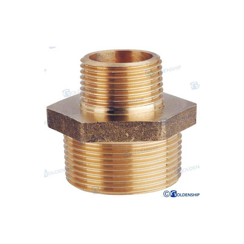 1/2'' x 3/8'' m.m. misiņa reducējošais savienojums 3,71 €