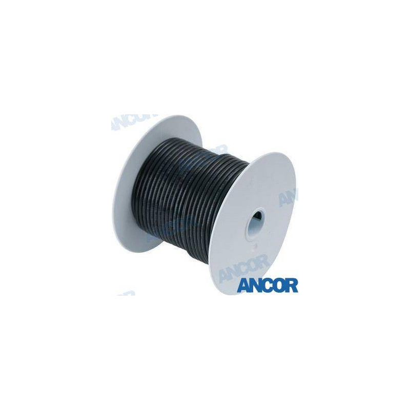 100' alvots vara vads 10 awg (5mm²) melns 30m 80,06 €