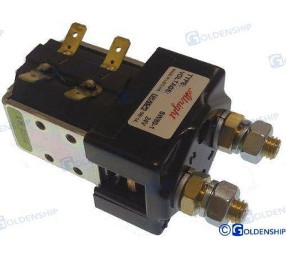 single contactor 1 pole 24v 100a
