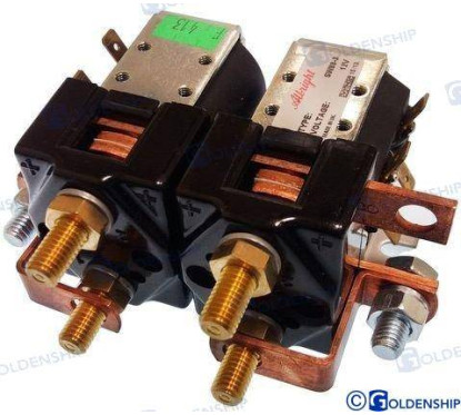 paired changeover contactor 12v 100a