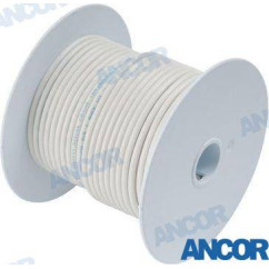 alvots vara vads 16 awg (1mm²) balta 7,6m